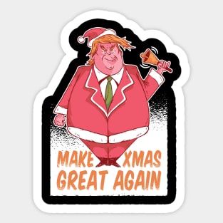 Trump Make Xmas Great Again Sticker